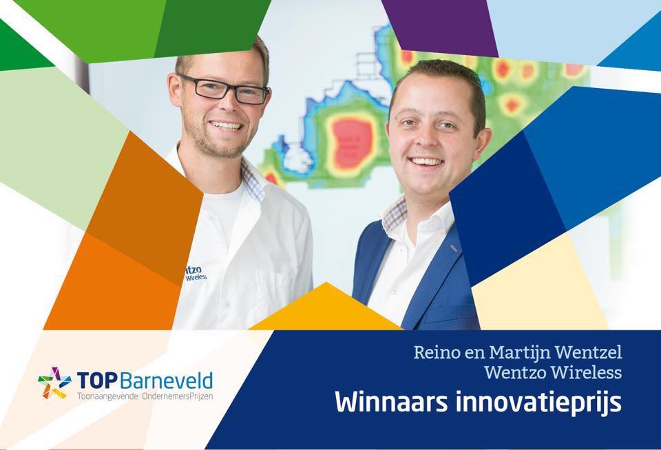 Wentzo Wireless wint innovatieprijs TOP Barneveld — 